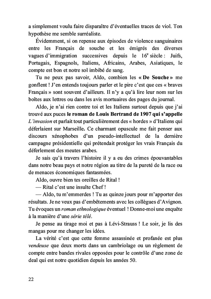 Jeune fille allongée sur un lit de braise