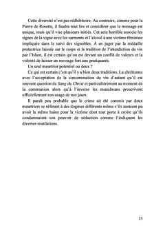Jeune fille allongée sur un lit de braise