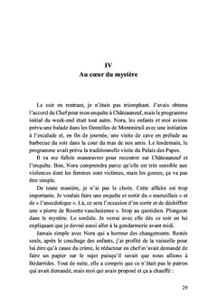 Jeune fille allongée sur un lit de braise