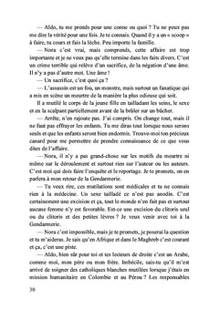 Jeune fille allongée sur un lit de braise