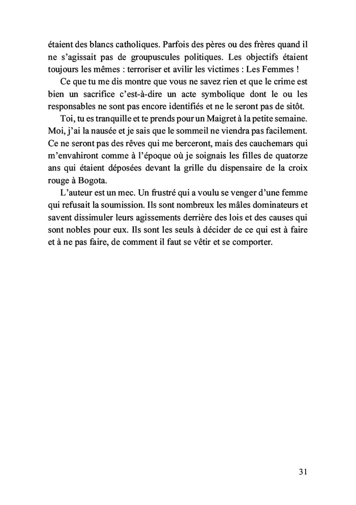 Jeune fille allongée sur un lit de braise