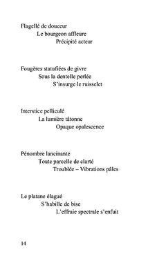 Haïkus de la colline et d'ailleurs