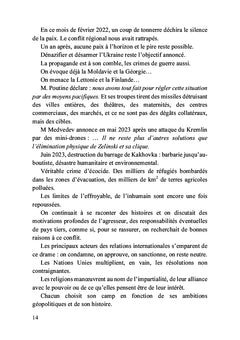 Manifeste pour gagner la paix