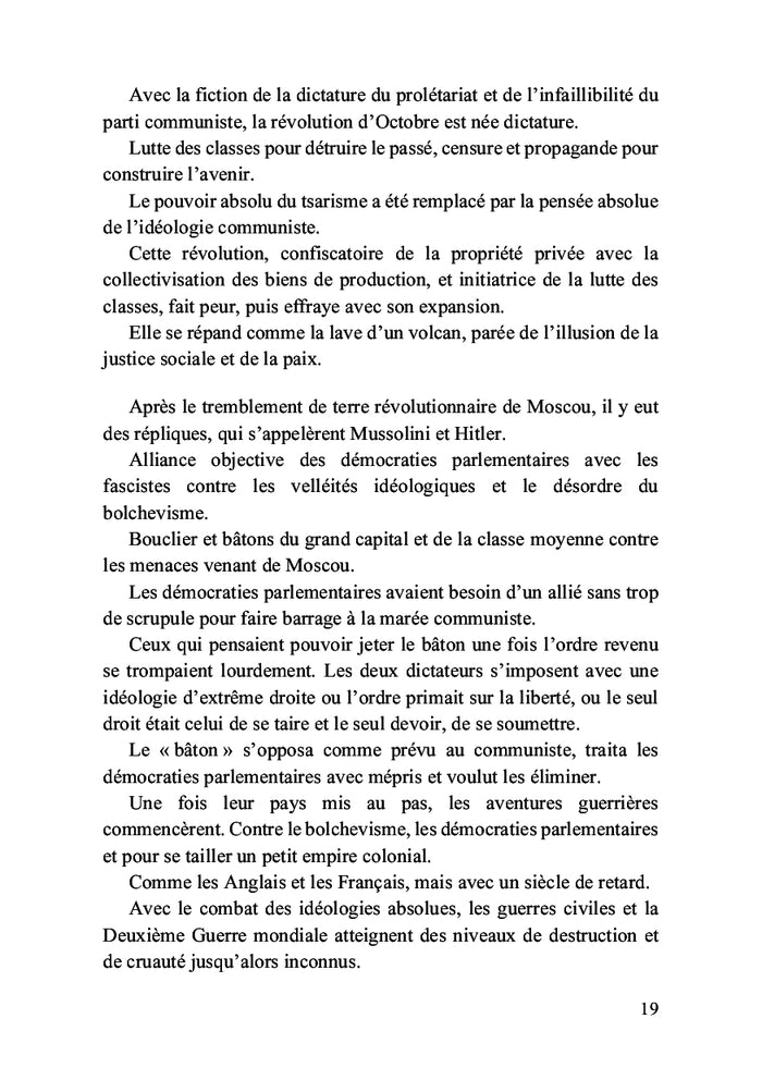 Manifeste pour gagner la paix