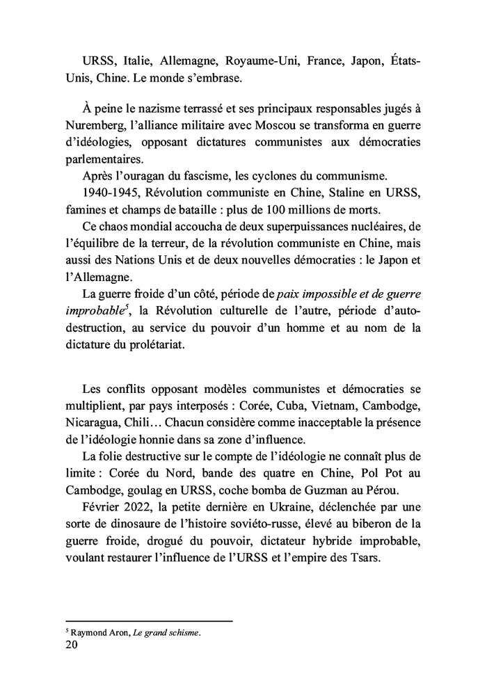 Manifeste pour gagner la paix