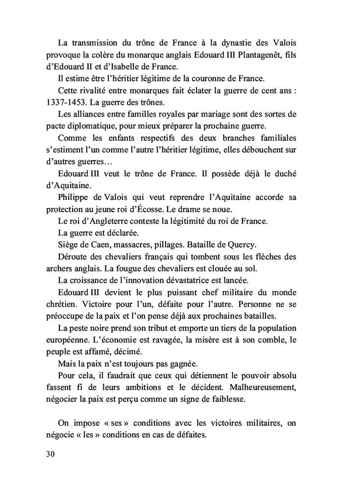 Manifeste pour gagner la paix