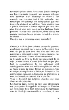 Detection des mensonges vs mentalisme