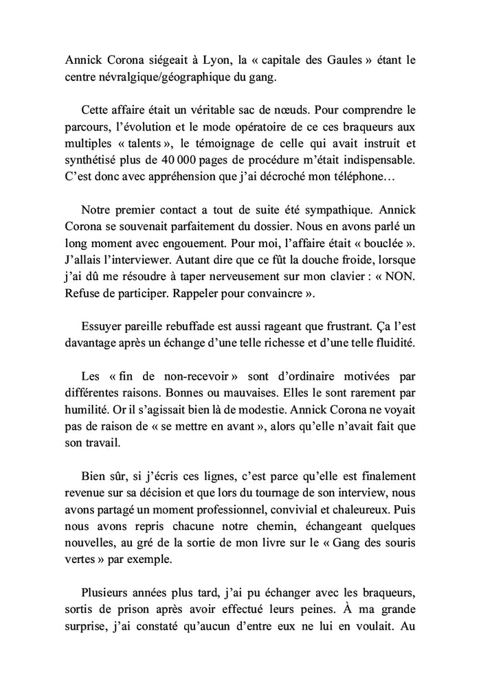 L'audience est ouverte : faites entrer la juge