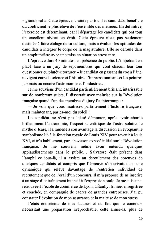 L'audience est ouverte : faites entrer la juge