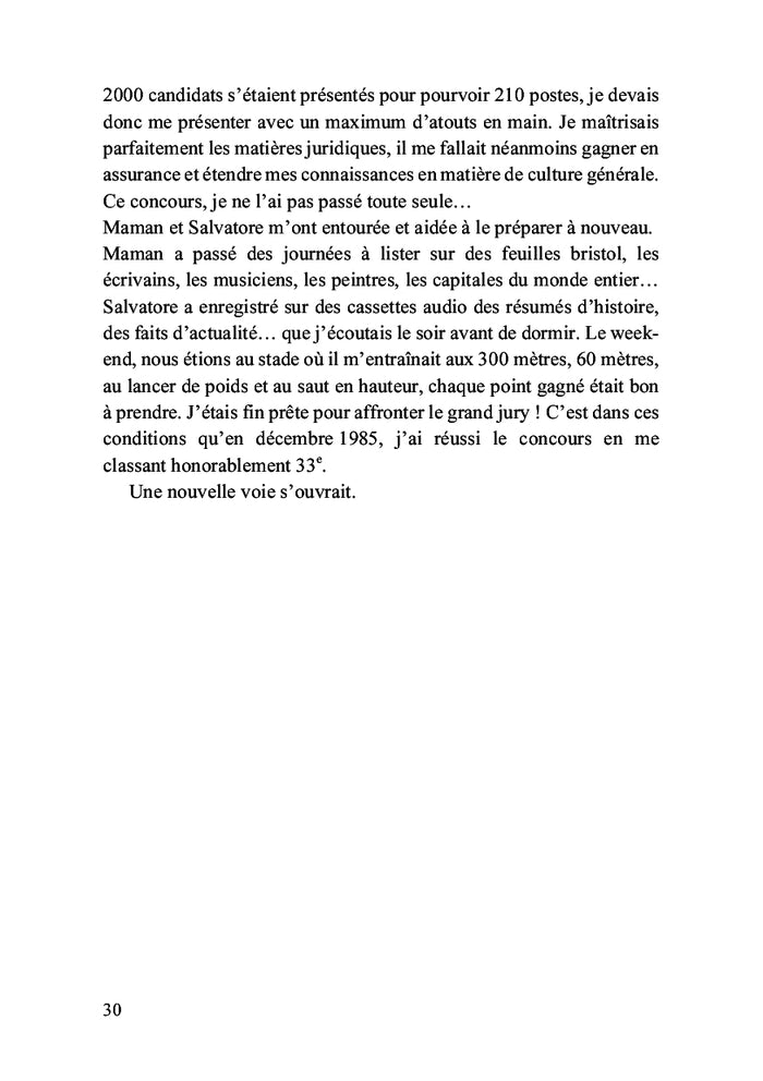 L'audience est ouverte : faites entrer la juge