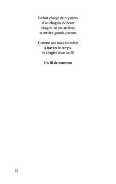 Assis au bord des mots
