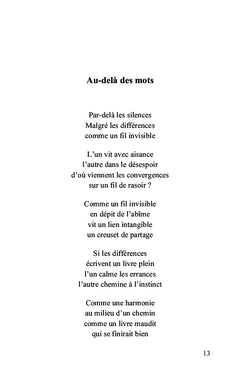 Assis au bord des mots