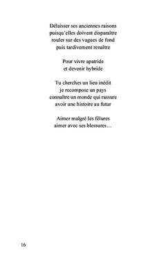 Assis au bord des mots
