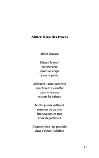 Assis au bord des mots