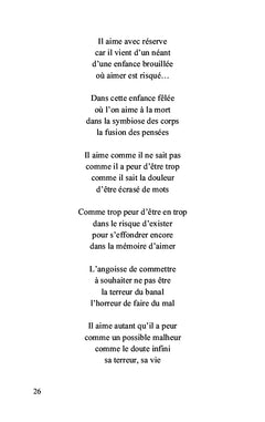 Assis au bord des mots