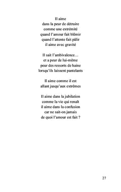 Assis au bord des mots