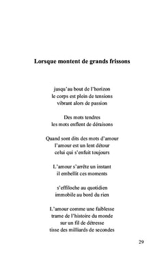 Assis au bord des mots