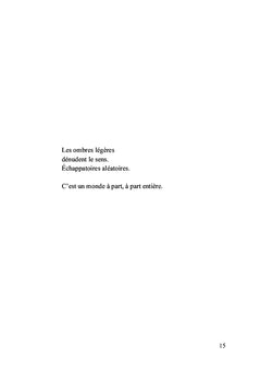 Ombres lointaines