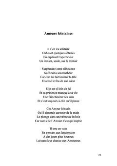 Poèmes d'aujourd'hui...