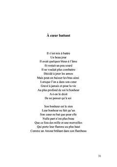 Poèmes d'aujourd'hui...
