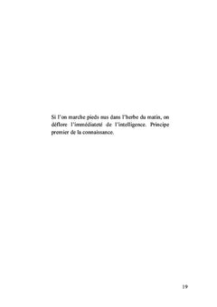 Métaphysique de l'herbe