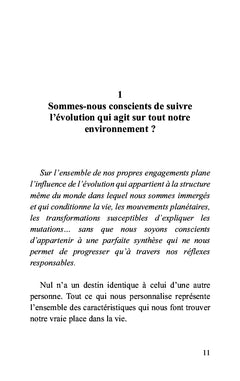 La liberté d'évoluer