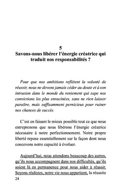La liberté d'évoluer