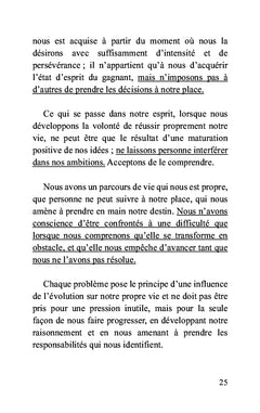 La liberté d'évoluer