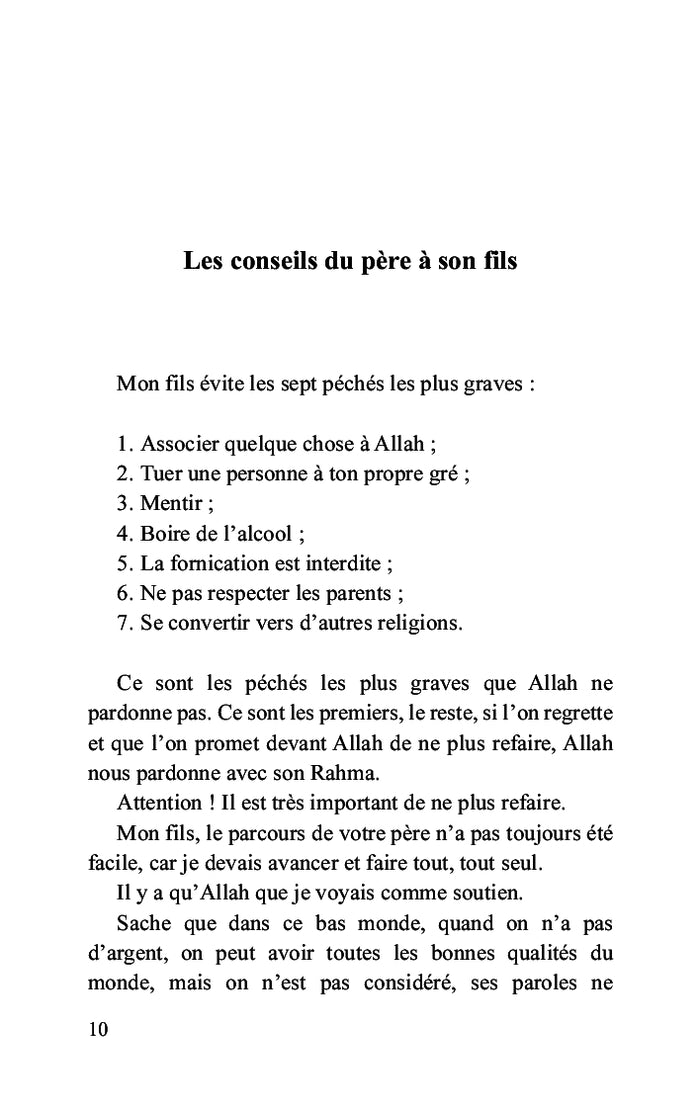 Le fils d'un migrant