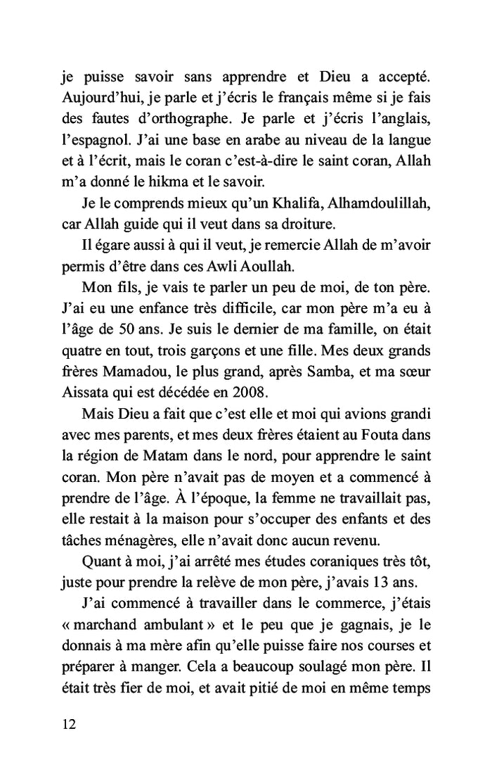 Le fils d'un migrant