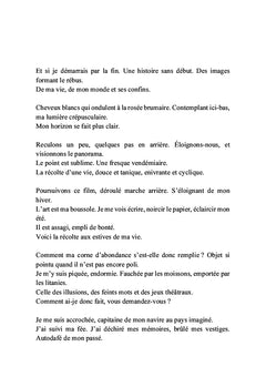 La partition d'une hypersensible