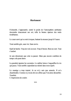 La partition d'une hypersensible