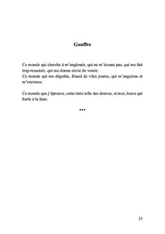 La partition d'une hypersensible