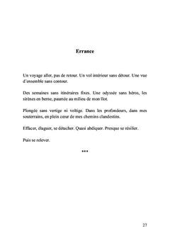 La partition d'une hypersensible