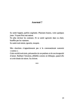 La partition d'une hypersensible