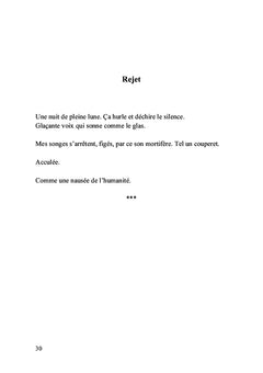 La partition d'une hypersensible
