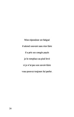 Messages pour mon répondeur