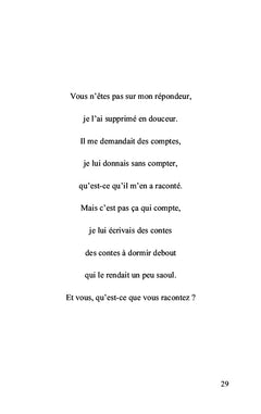 Messages pour mon répondeur