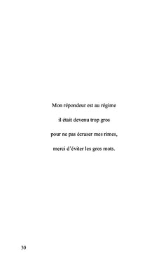 Messages pour mon répondeur