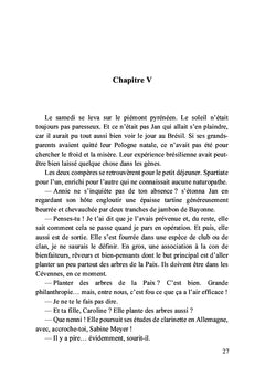 Une dernière chanson limpide