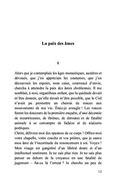 Le renoncement à soi