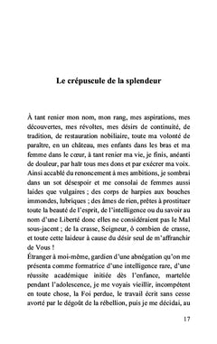 Le renoncement à soi