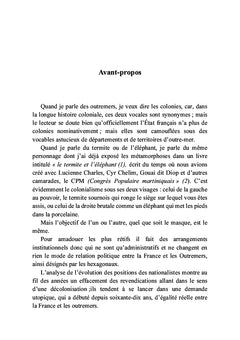 Aujourd'hui, un autre jour pour les « Outremers »