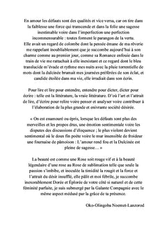 L'été et l'ode de nos complaisances