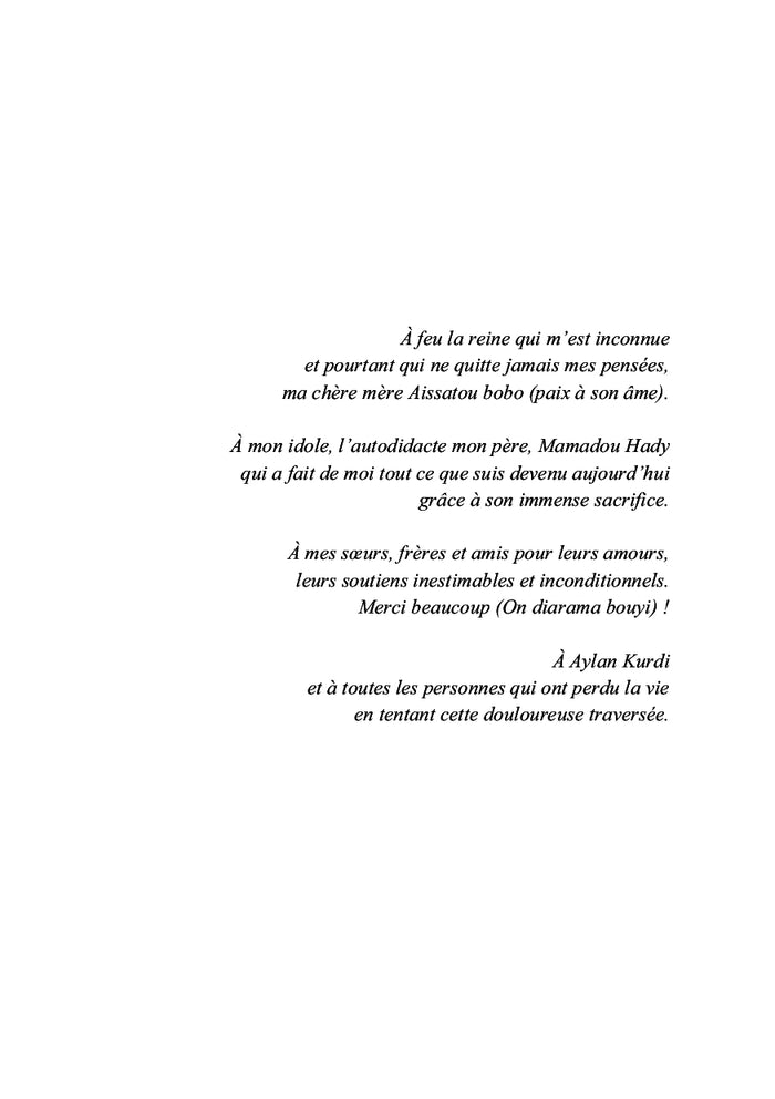 La douloureuse traversée