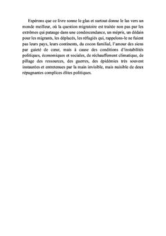 La douloureuse traversée