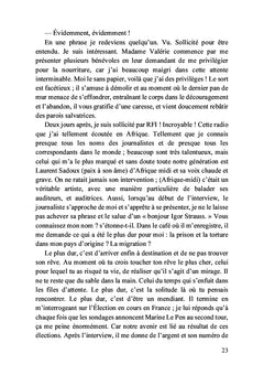 La douloureuse traversée