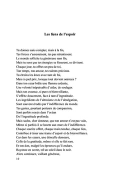 Les battements du cœur - Vers envoûtants