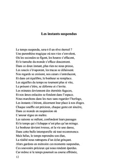 Les battements du cœur - Vers envoûtants