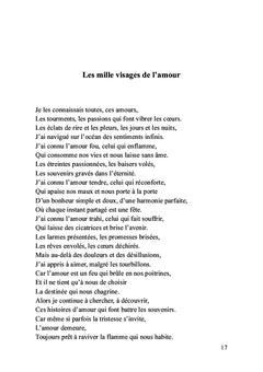 Les battements du cœur - Vers envoûtants